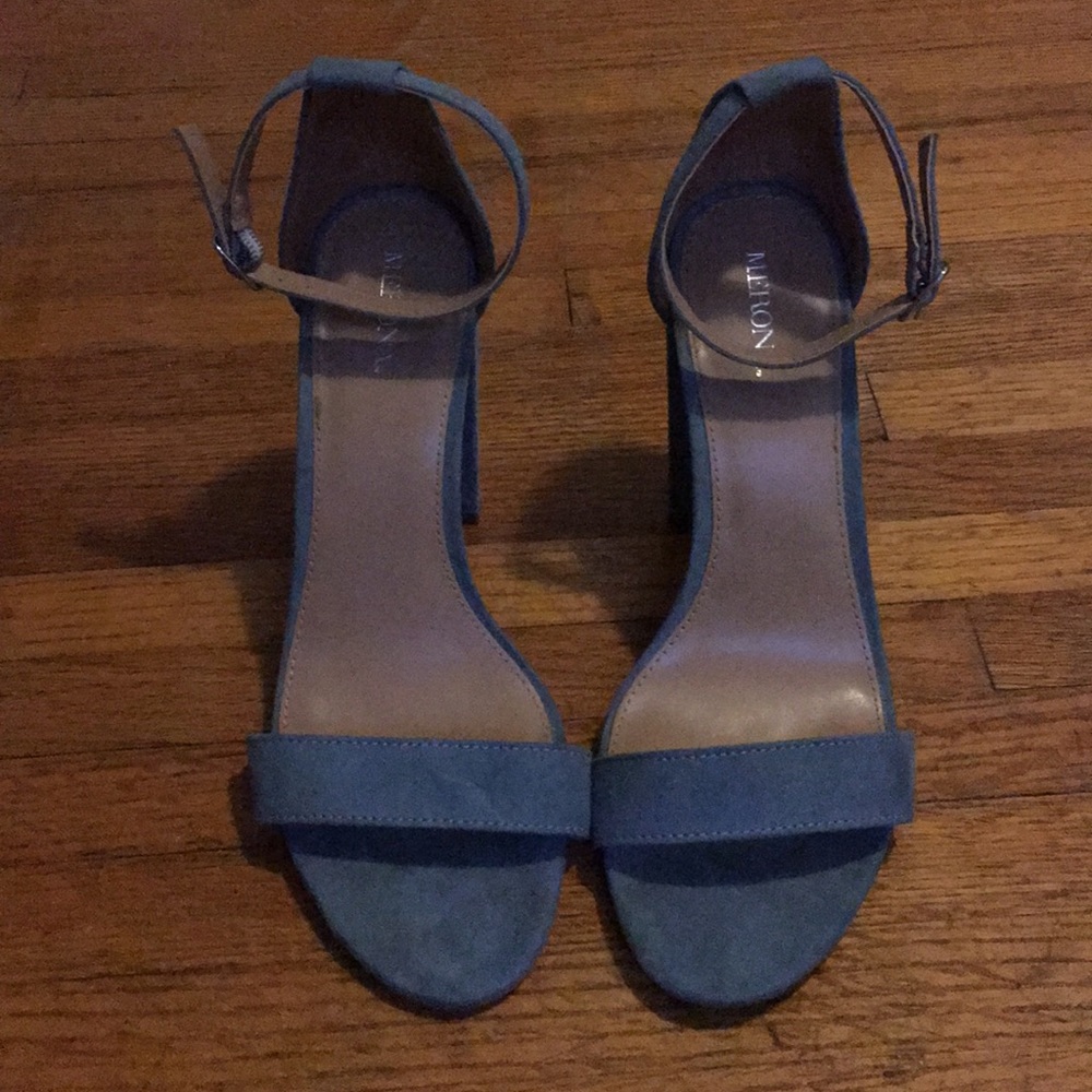 Blue heels